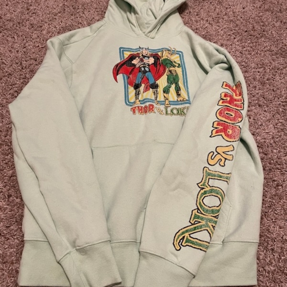 Thor vs Loki Graphic Hoodie